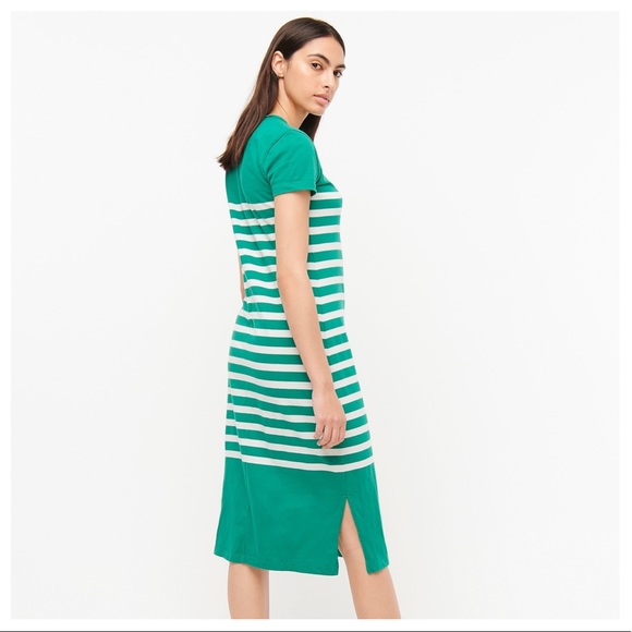 J.CREW T-shirt dress in stripe - Picture 4 of 4